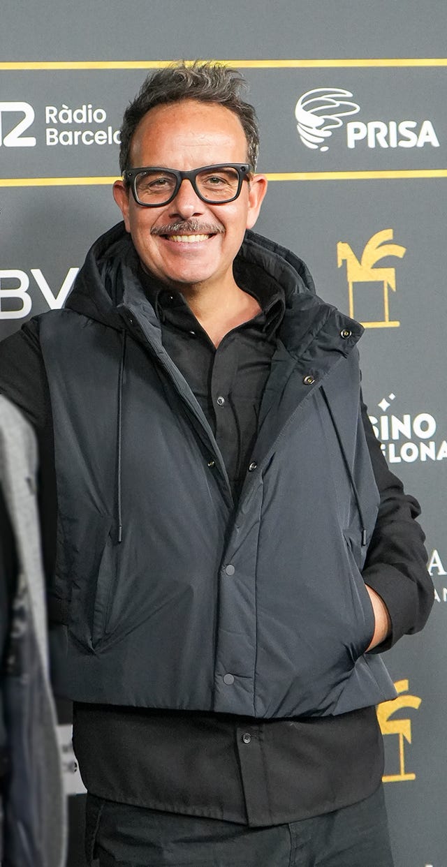 presenter angel llacer at photocall for the 71 edition of ondas awards 2024 in barcelona on thursday, 14 november 2014
