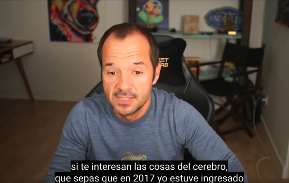 Ángel martín confiesa que tuvo un brote psicótico