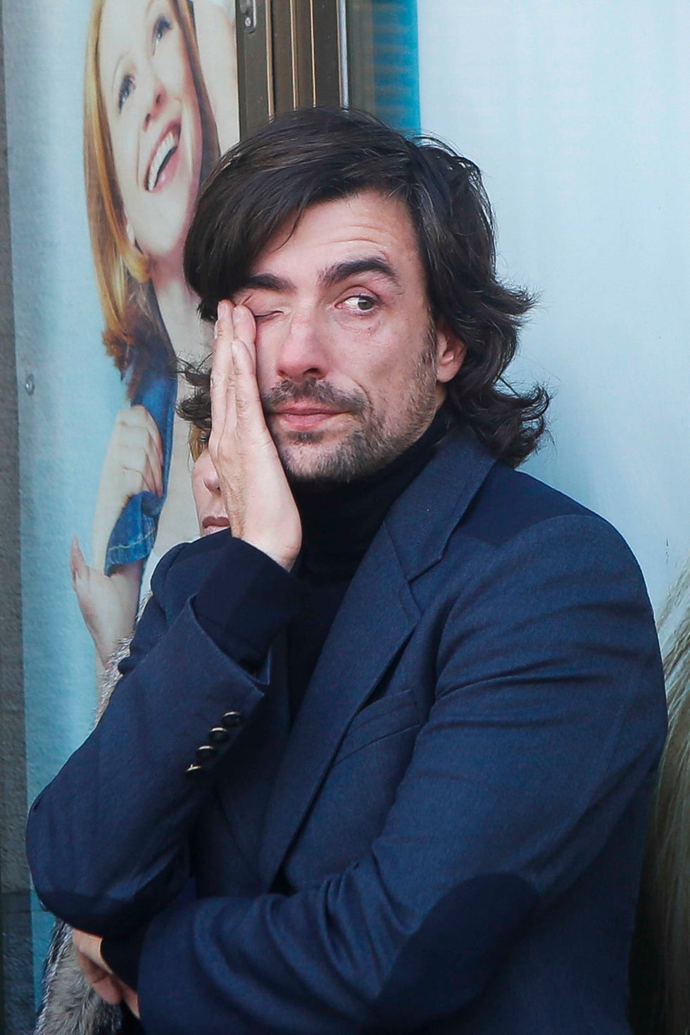 Hair, Facial hair, Beard, Chin, Moustache, Long hair, Photography, Black hair, Suit, 