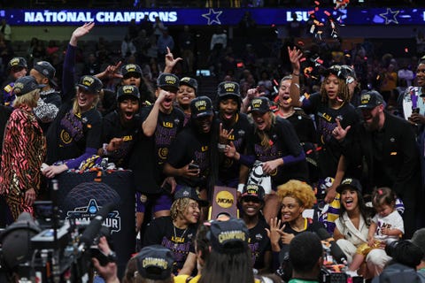 Best Shots From LSU's Victorious NCAA Championship Game