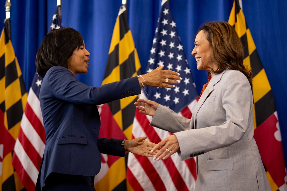 vice president kamala harris and angela alsobrooks