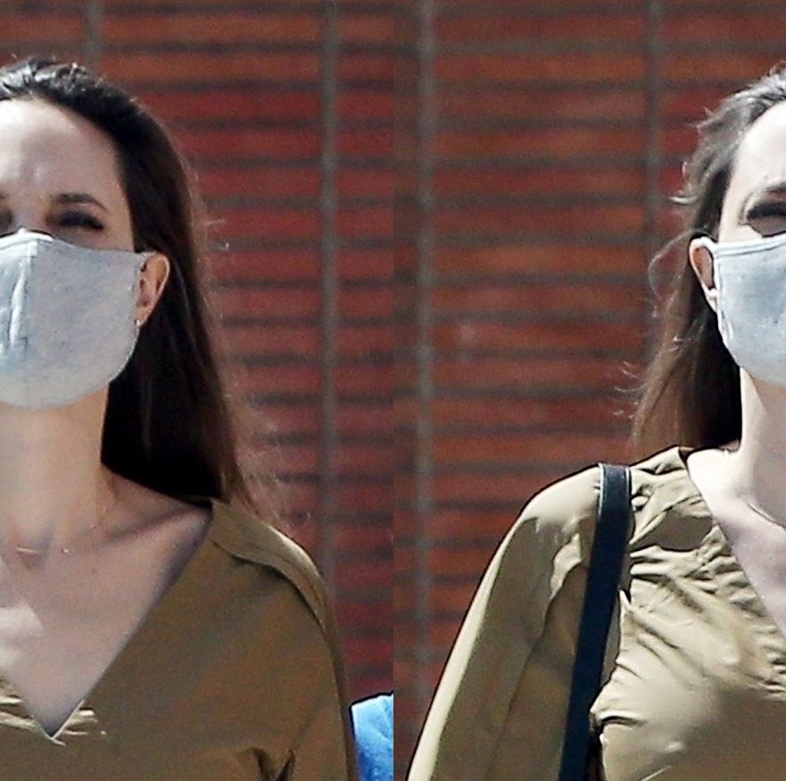 Valentino - Daywear attitude. Angelina Jolie spotted