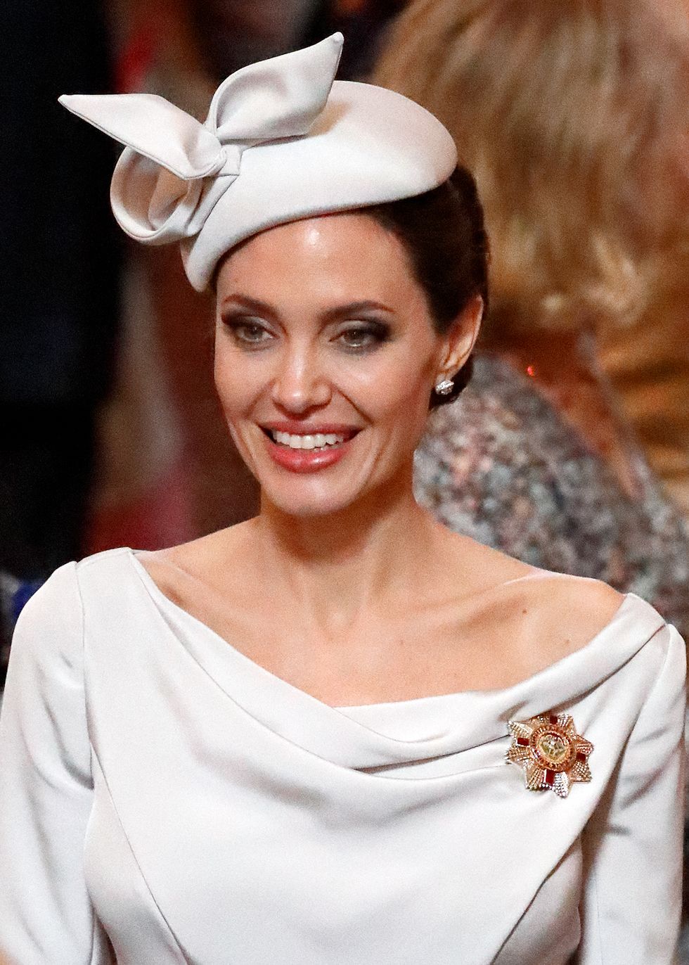 Angelina Jolie Attends A Service Marking The Most Distinguished Order Of St George