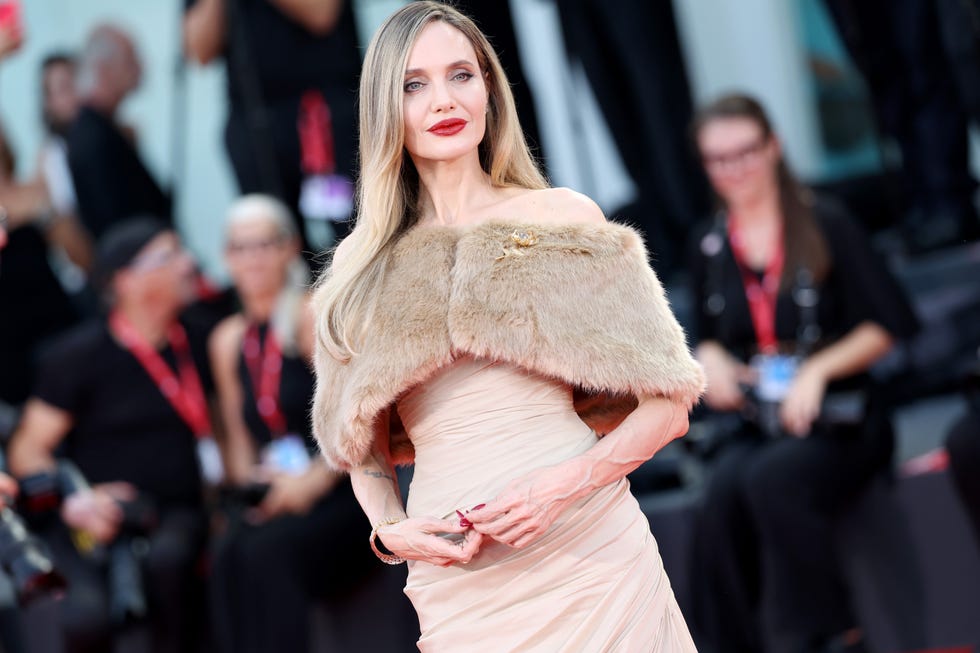 angelina jolie at the venice film festival