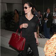 Angelina Jolie spotted wearing Everlane Modern Loafers.