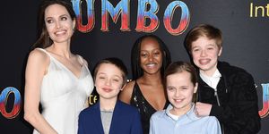 Angelina Jolie attends Dumbo premiere with her kids
