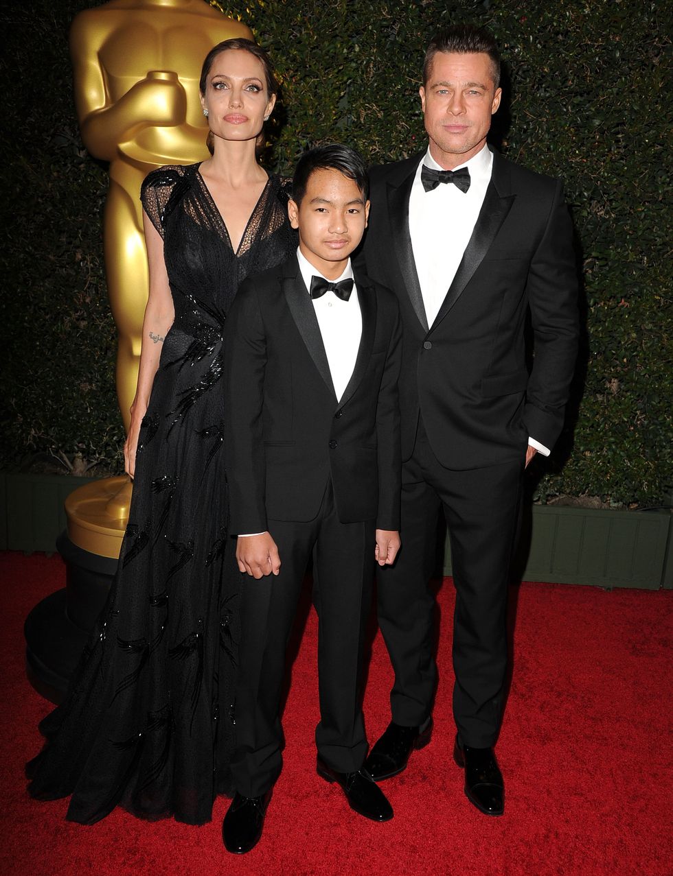Angelina Jolie's Kids - Angelina Jolie And Brad Pitt's Kids On Red Carpet