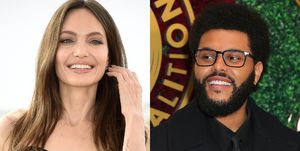angelina jolie was asked an awkward question about the weeknd