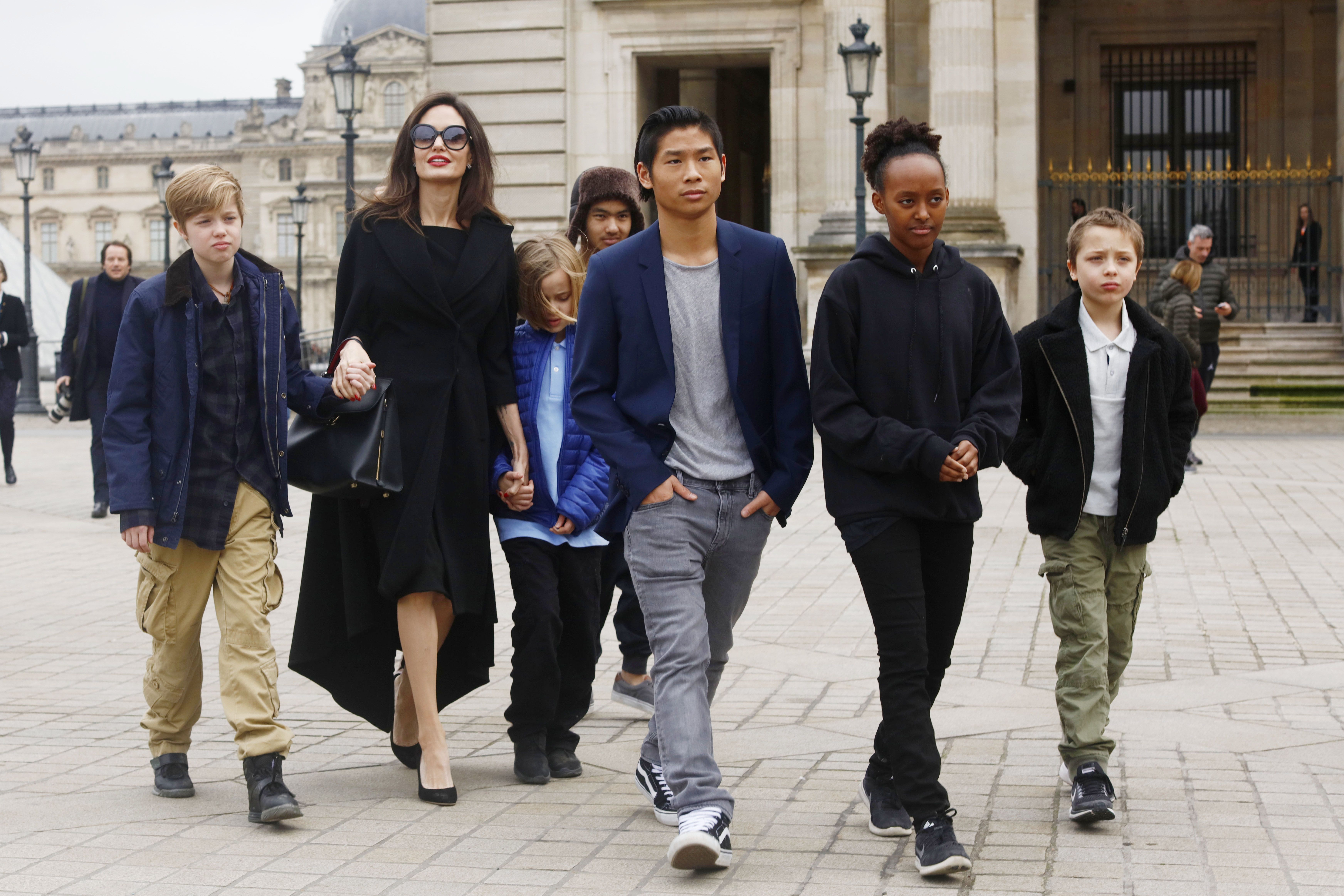 Angelina Jolie on Being a Punk and Styling Advice From Her Kids