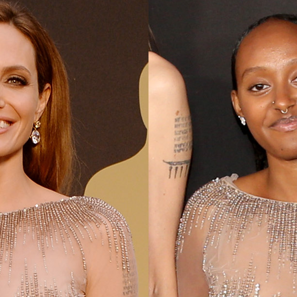 Who wore it best? Angelina Jolie's daughter recycles Oscar gown