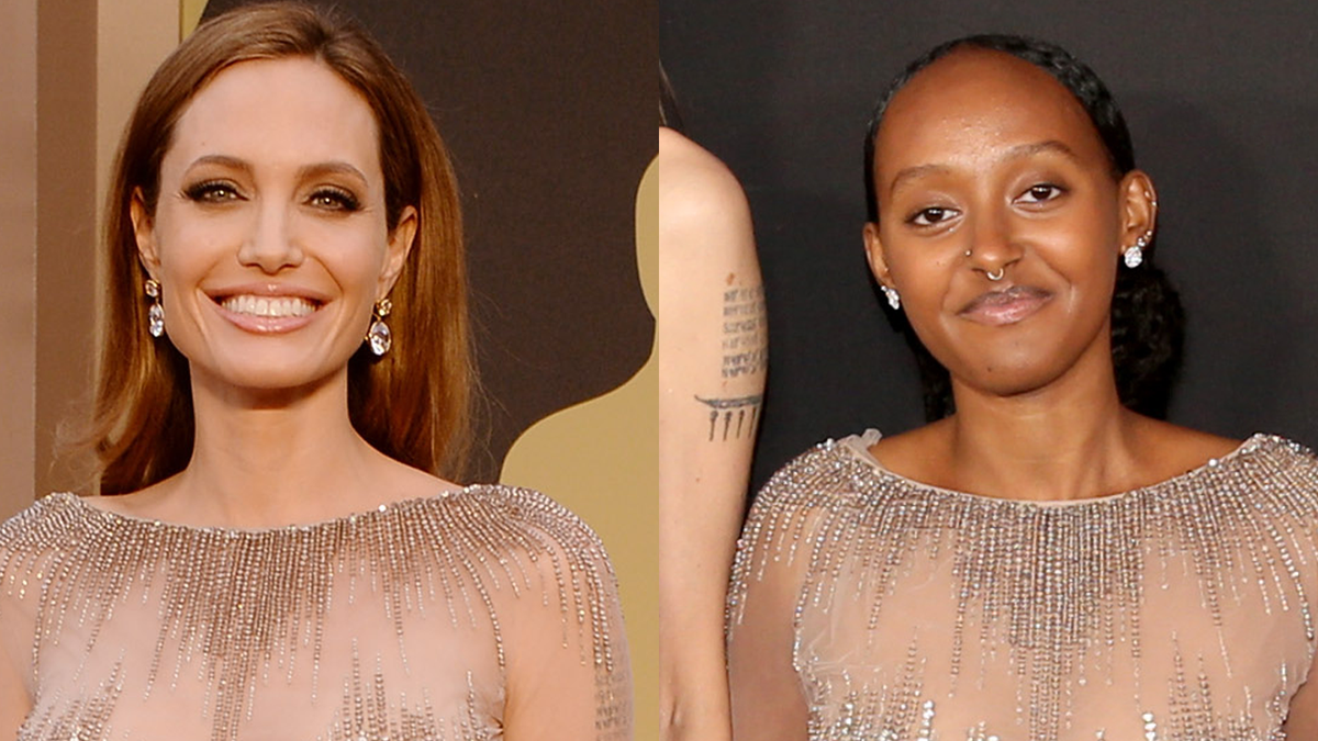 Angelina Jolie's Cut-Out Dress Will Make You Do a Double Take