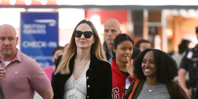 Style File: Angelina Jolie Out and About in New York in Brunello