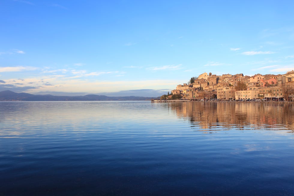 anguillara sabazia, lake bracciano, lazio italy