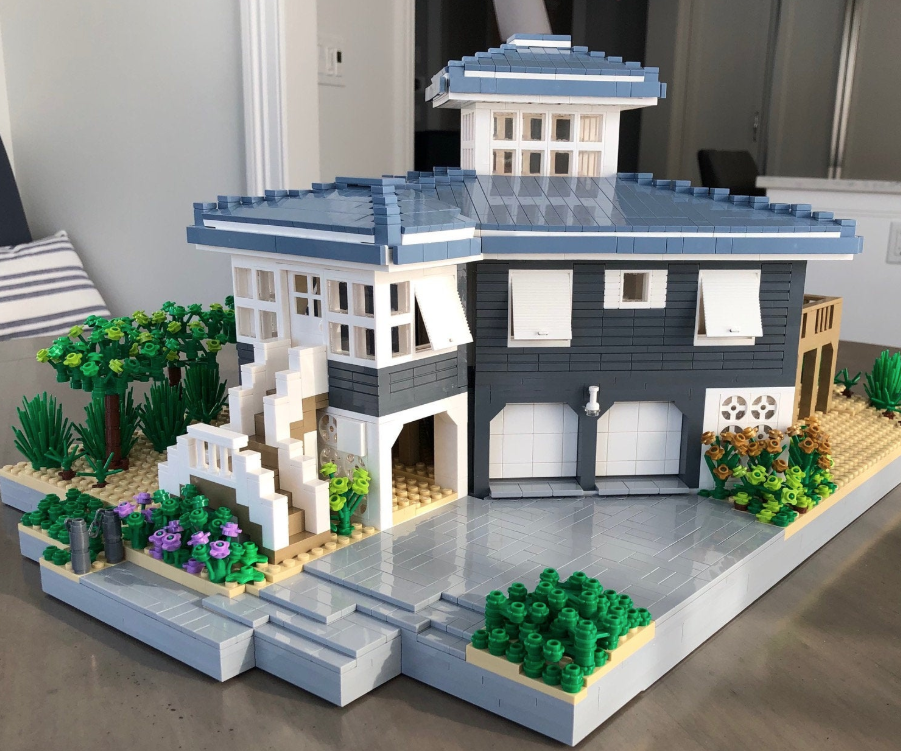 How to build a best sale lego house for beginners