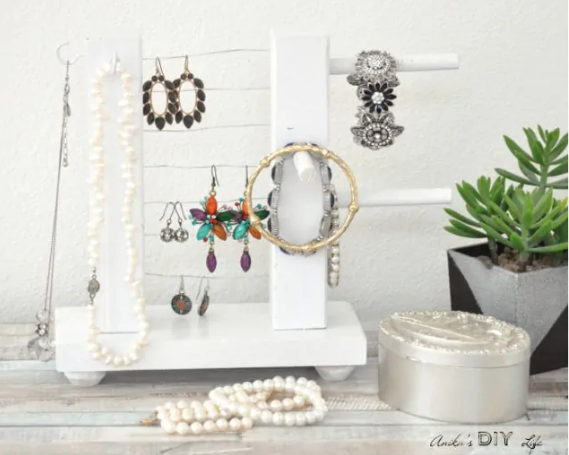 DIY Jewelry Storage Ideas - Salvaged Living