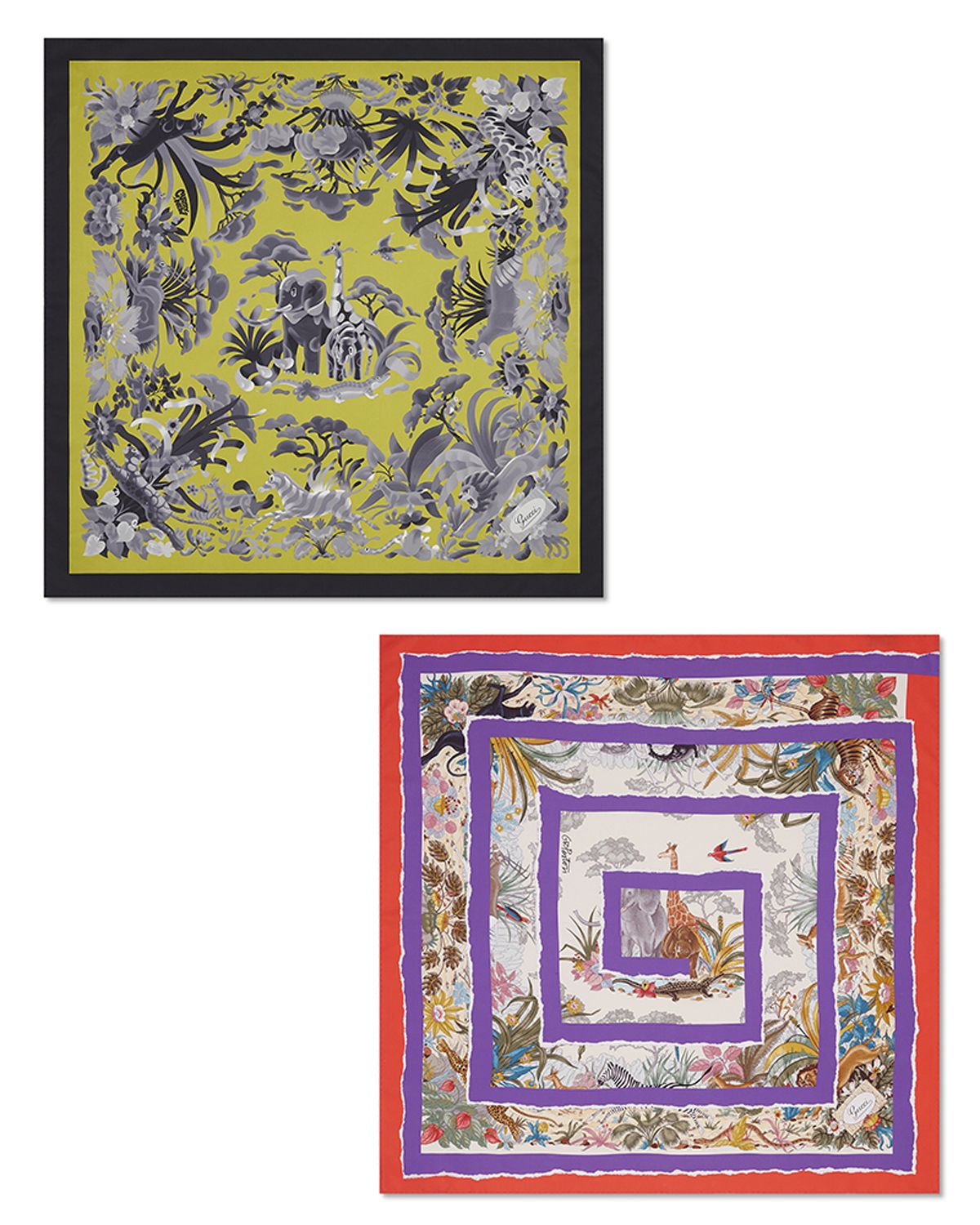 グッチがシルクスカーフに新たな芸術性をもたらす「The Art of