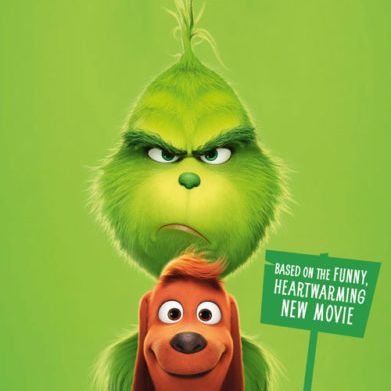 the poster for dr seuss' the grinch, a good housekeeping pick for best animated christmas movies