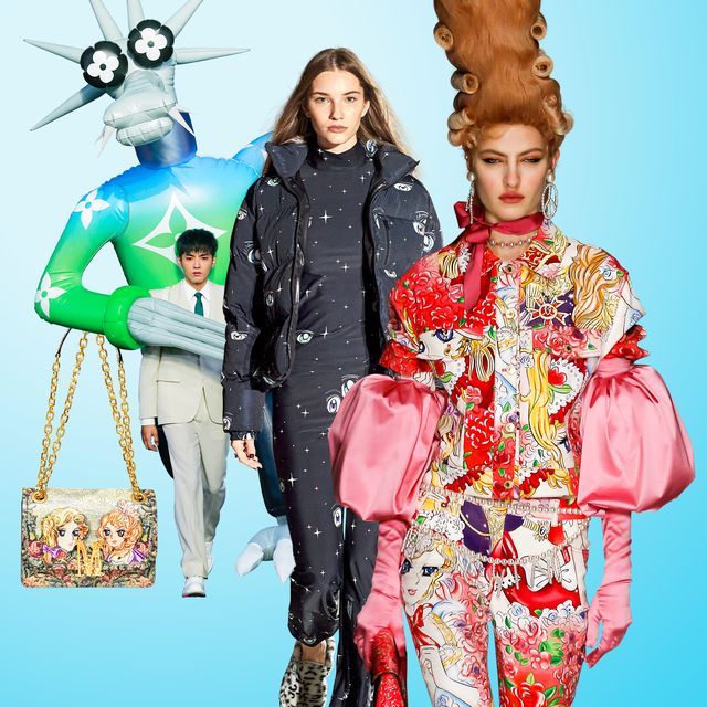 Gucci And Louis Vuitton Have The Best New Fashion & Cartoon