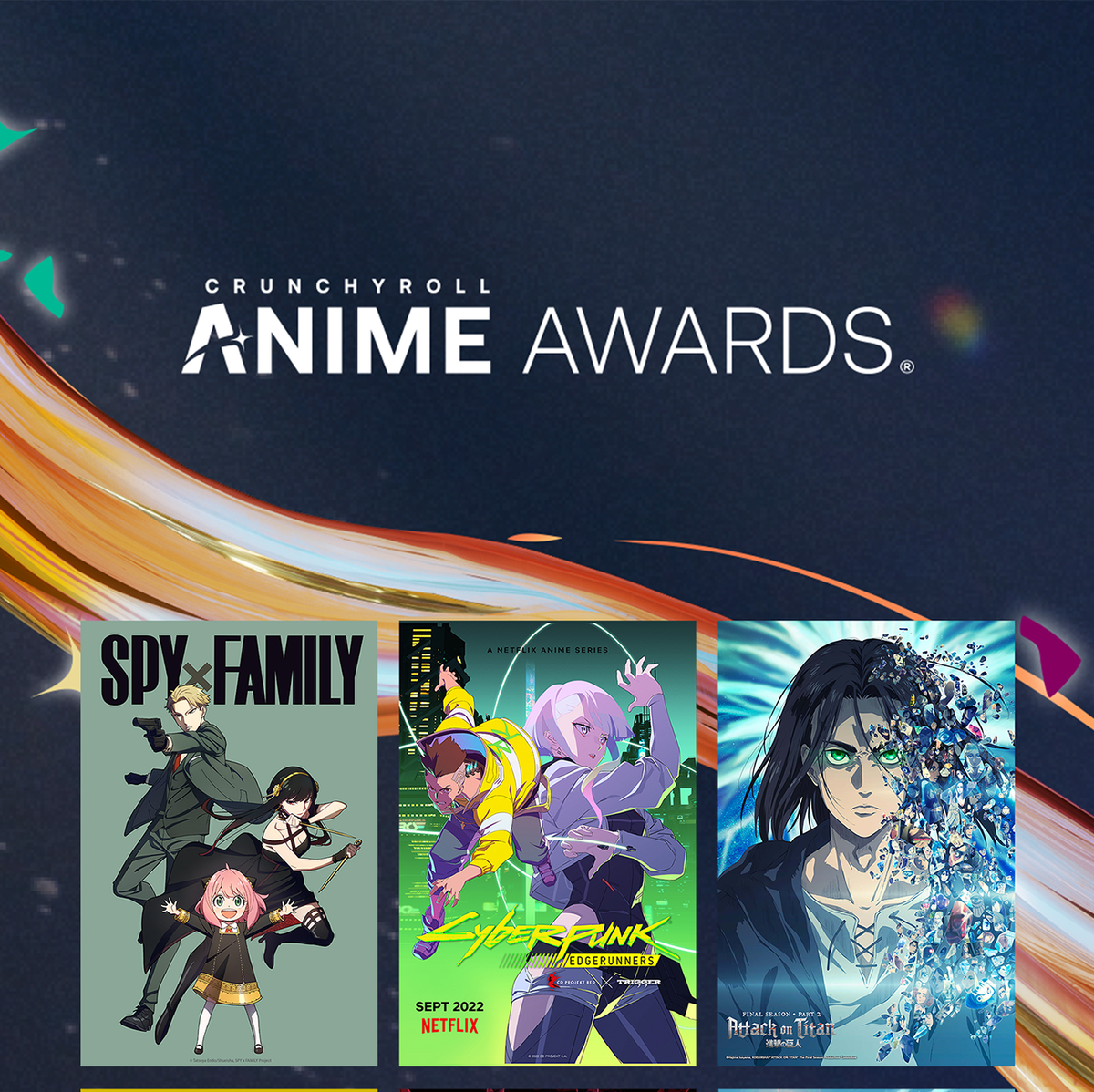Crunchyroll Anime Awards 2023 Nominees Announced  AFA: Animation For  Adults : Animation News, Reviews, Articles, Podcasts and More