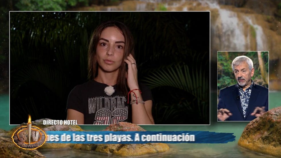 anita williams habla con carlos sobera en supervivientes 2025