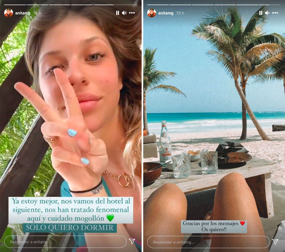 anita matamoros da las gracias por los mensajes de cariño