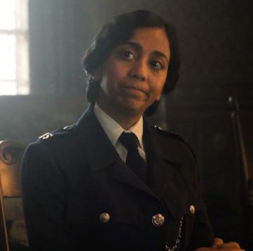 anjana vasan as police officer moss, wicked little letters