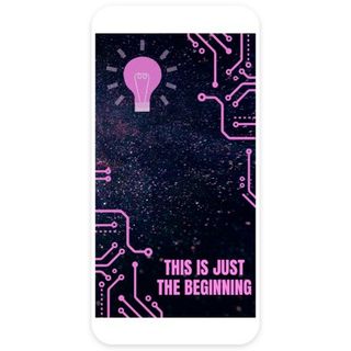 Pink, Text, Label, Font, Technology, Electronic device, Magenta, Mobile phone case, 