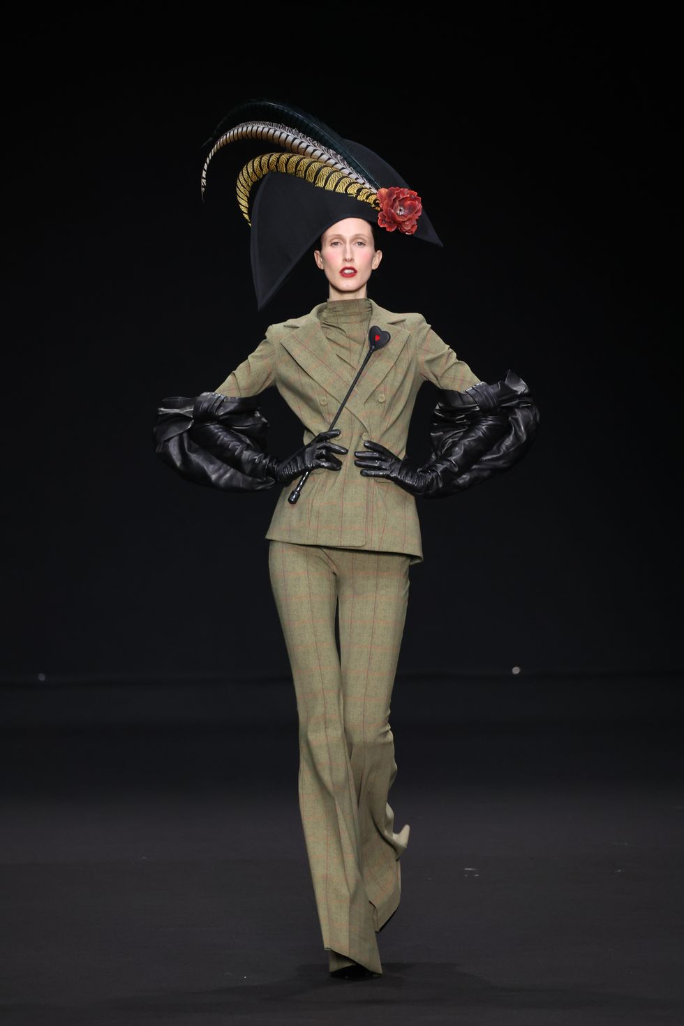 chiara boni la petite robe runway milan fashion week womenswear fallwinter 2024 2025