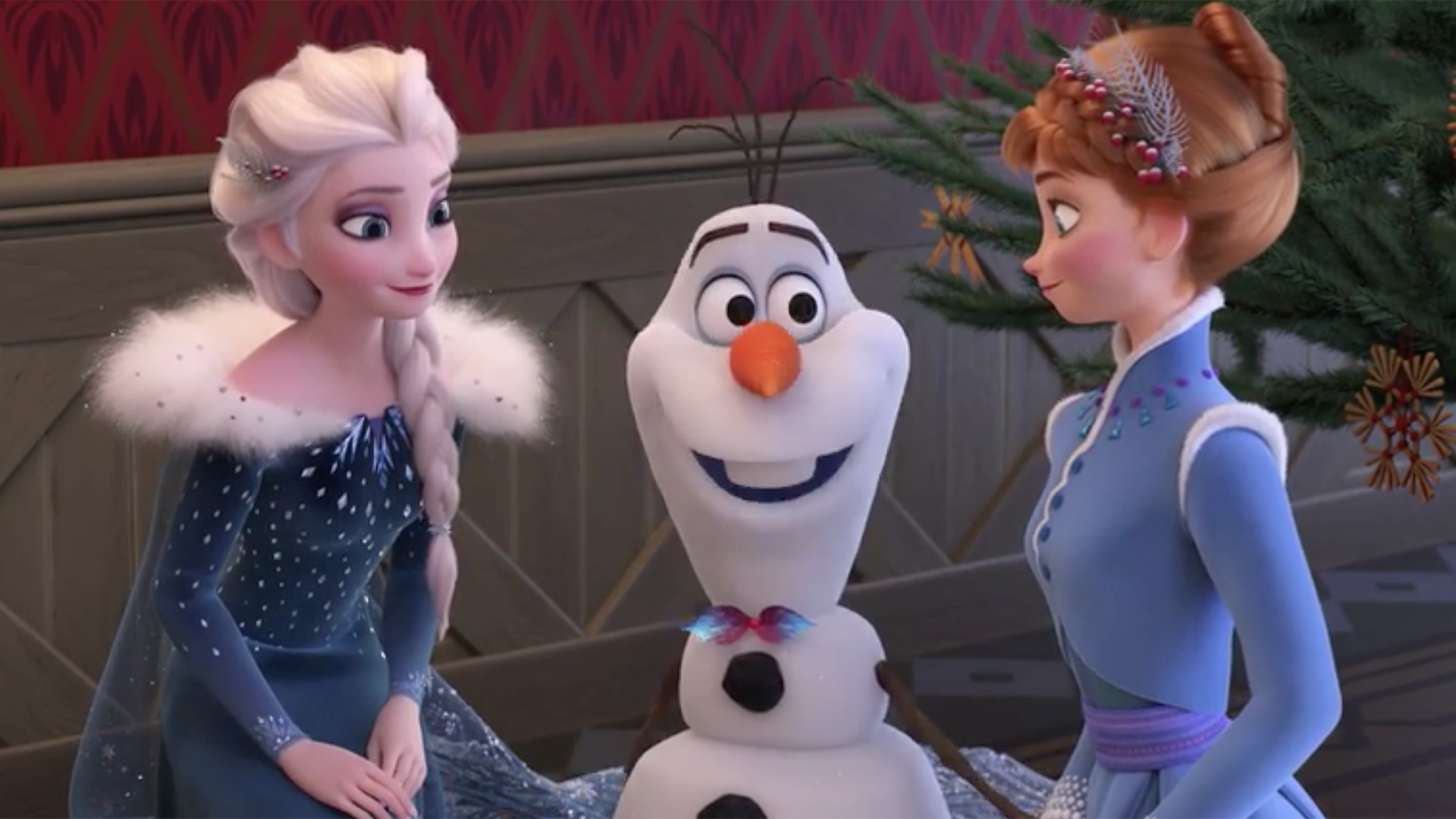 Watch Anna and Elsa Sing a New Song in 'Olaf's Frozen Adventure' - Frozen  Short Clip Preview
