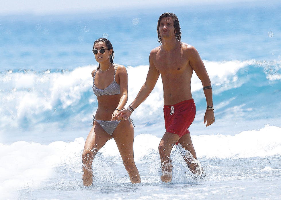 Anna Ferrer con su novio Iván en Cádiz agosto 2019