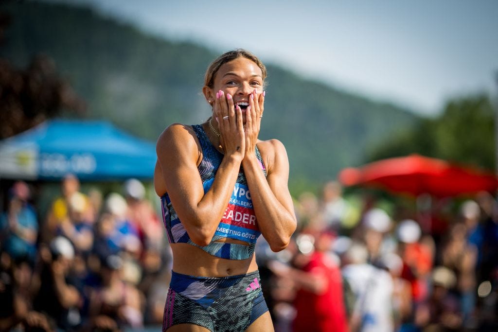 Anna Hall’s Dramatic Final Fight to Score 7,000 Heptathlon Points