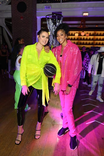 candace parker unveils part ii of new collection at candace parker's ace all star party, presented by adidas and meta