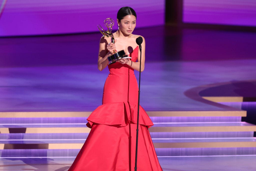 She is the first Japanese woman to take home the award for Lead Actress in a Drama. 