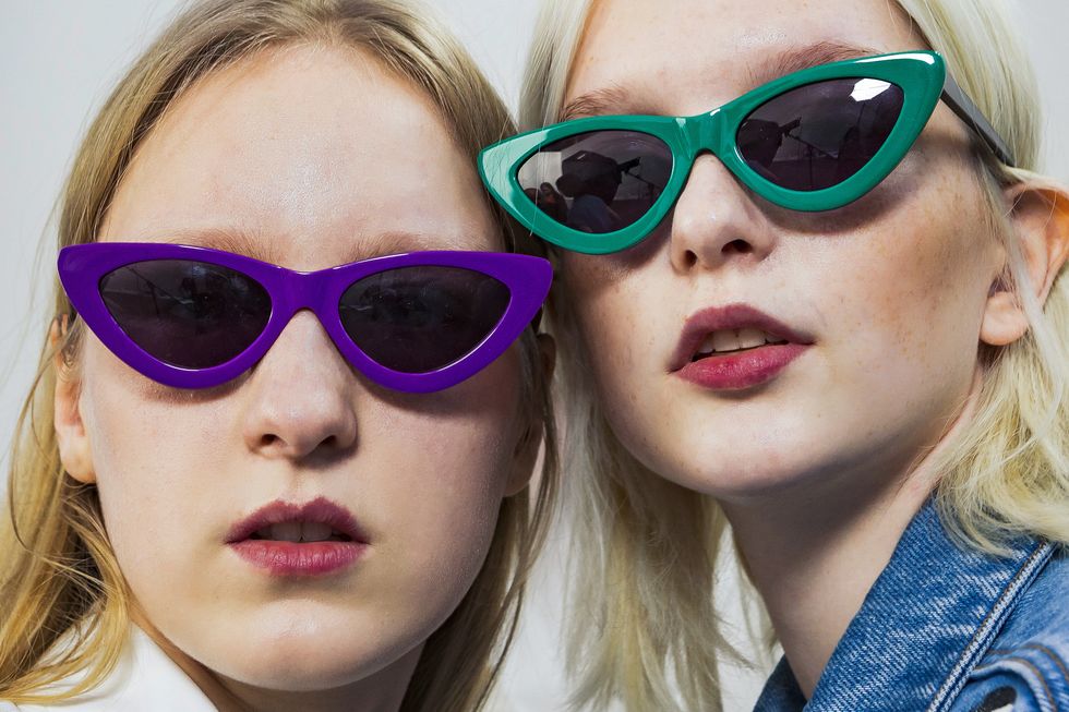models in sunglasses