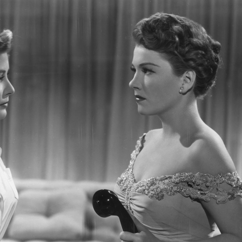 barbara bates and eve harrington in all about eve