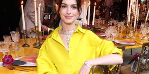 a person in a yellow dress