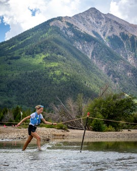 anne flower in the leadville 100