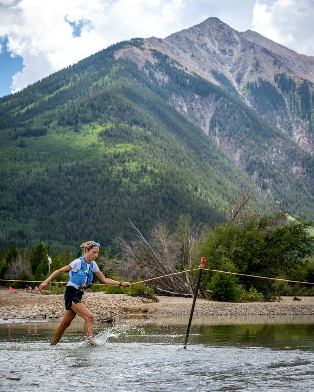 anne flower in the leadville 100
