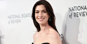 new york, new york january 11 anne hathaway attends the 2024 national board of review gala at cipriani 42nd street on january 11, 2024 in new york city photo by cindy ordwireimage