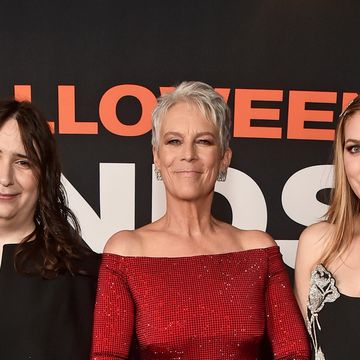 universal pictures world premiere of "halloween ends" red carpet