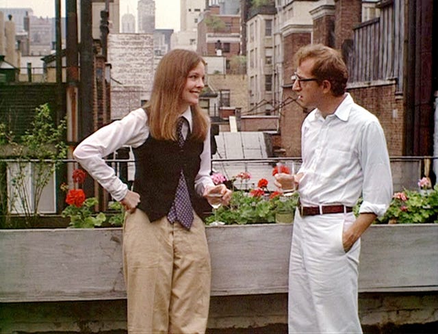 Annie Hall (1977) Woody Allen y Diane Keaton