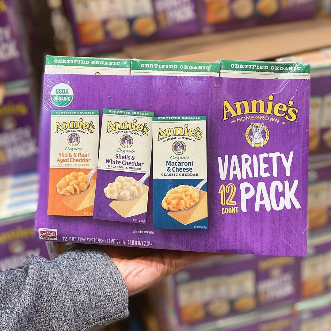 Annie's Homegrown Packaging design