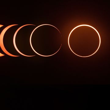 annular solar eclipse sequence
