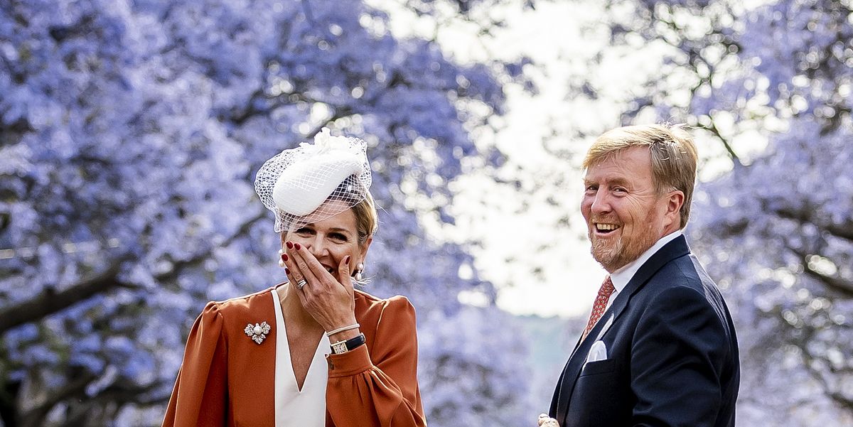 Королевская чета Нидерландов позирует для фотосессии в Южной Африке