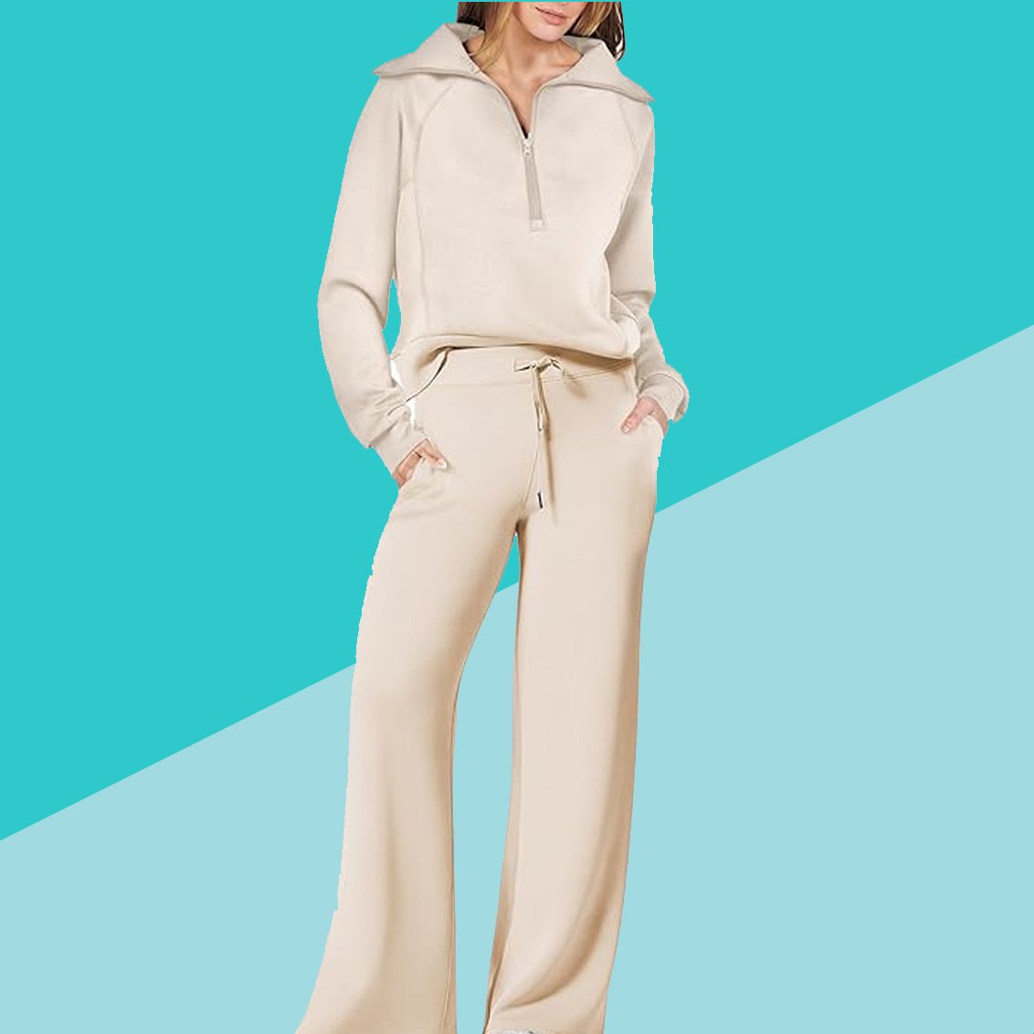 This  Alternative to the Spanx AirEssentials Sweatsuit is a Travel  Must-Have (And it Costs Almost 5 Times Less) 