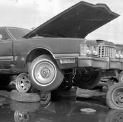 Junkyard photographs shot with 1948 Ansco Shur-Shot camera junkyard photographs shot with 1948 ansco shurshot camera
