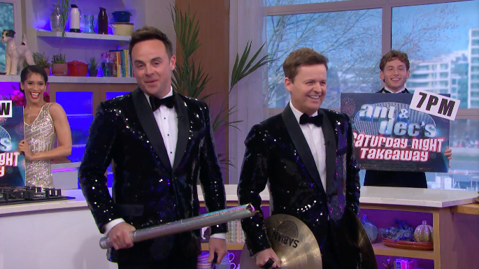 ant and dec on this morning