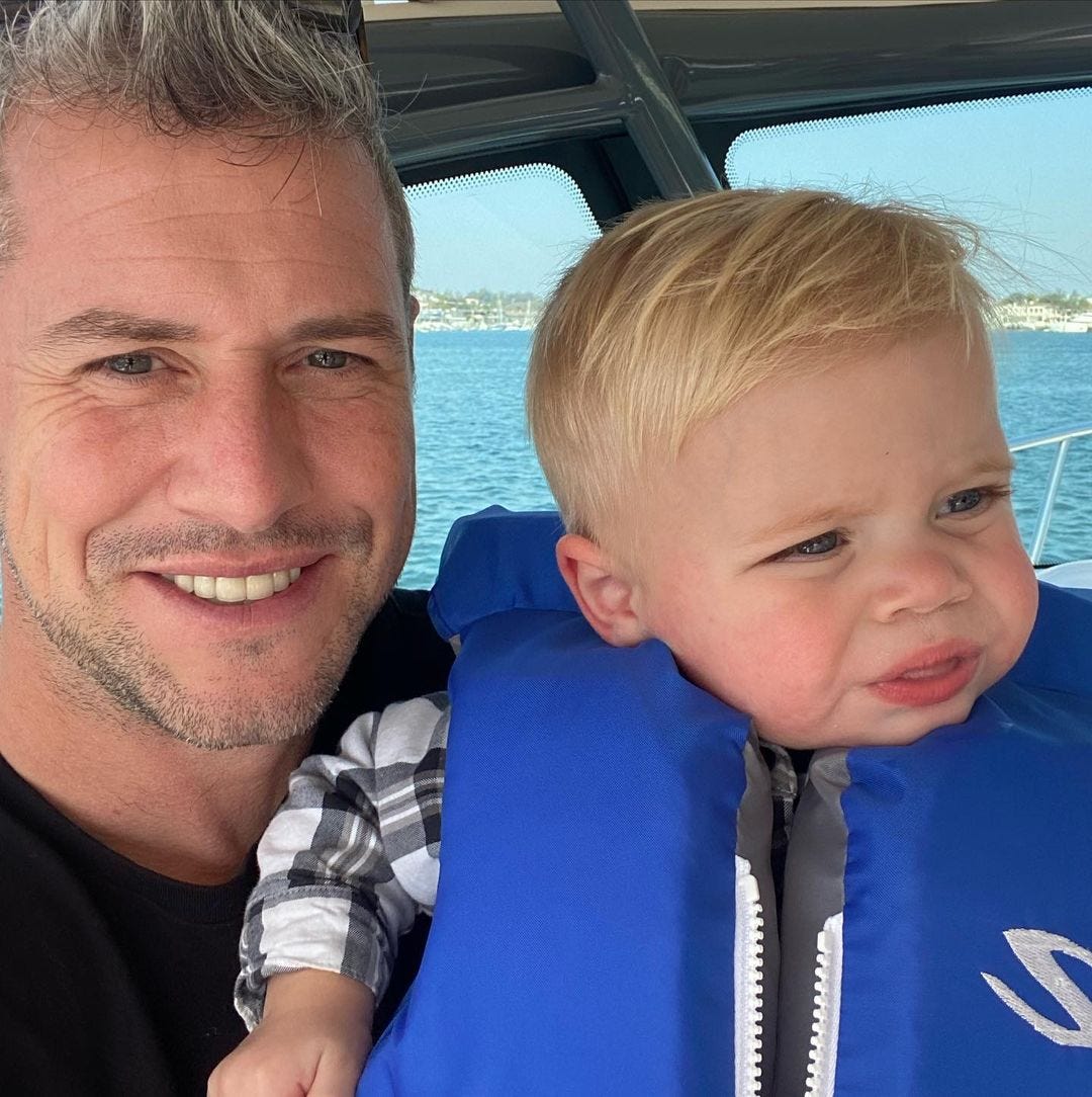 Ant Anstead Poses with Son Hudson in Thanksgiving Photos