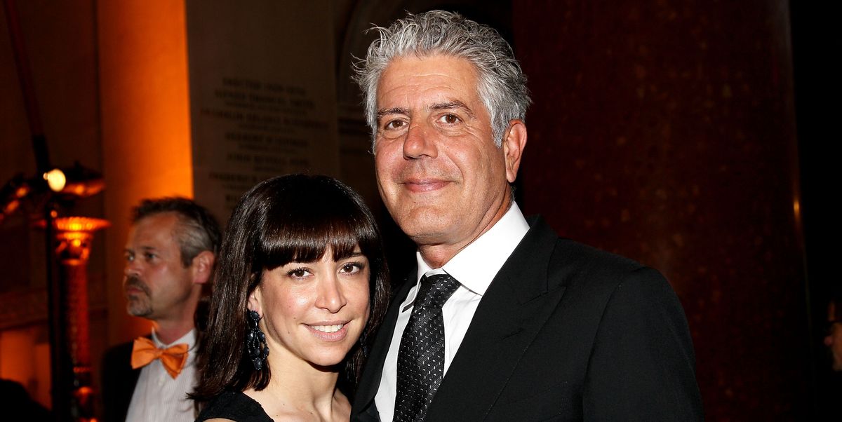 anthony bourdain wife and daughter