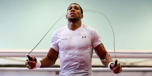 Anthony Joshua lean muscle